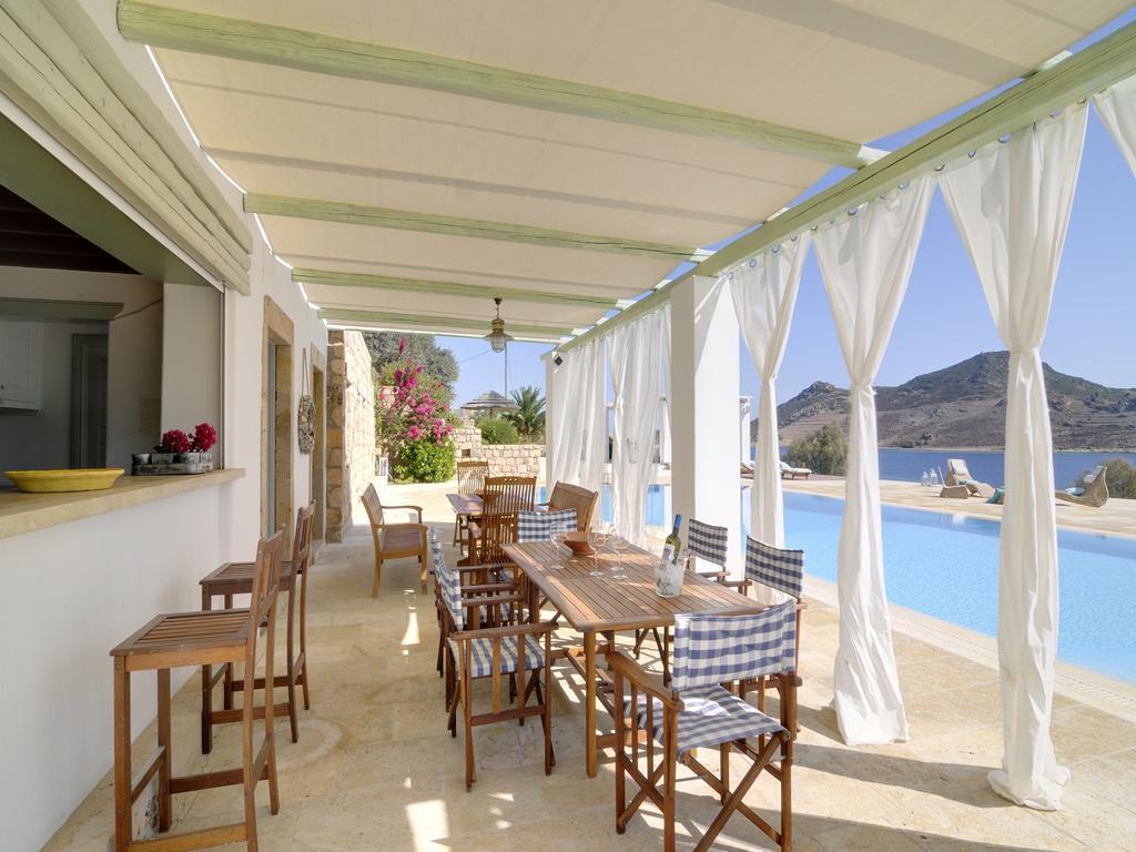 Ferienwohnung Onar Patmos Grikos Bay  Exterior foto