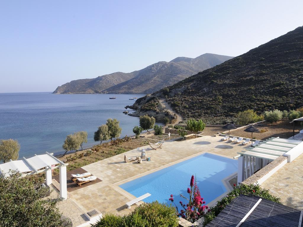 Ferienwohnung Onar Patmos Grikos Bay  Exterior foto