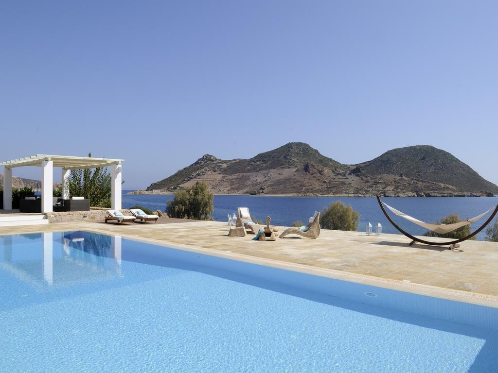 Ferienwohnung Onar Patmos Grikos Bay  Exterior foto