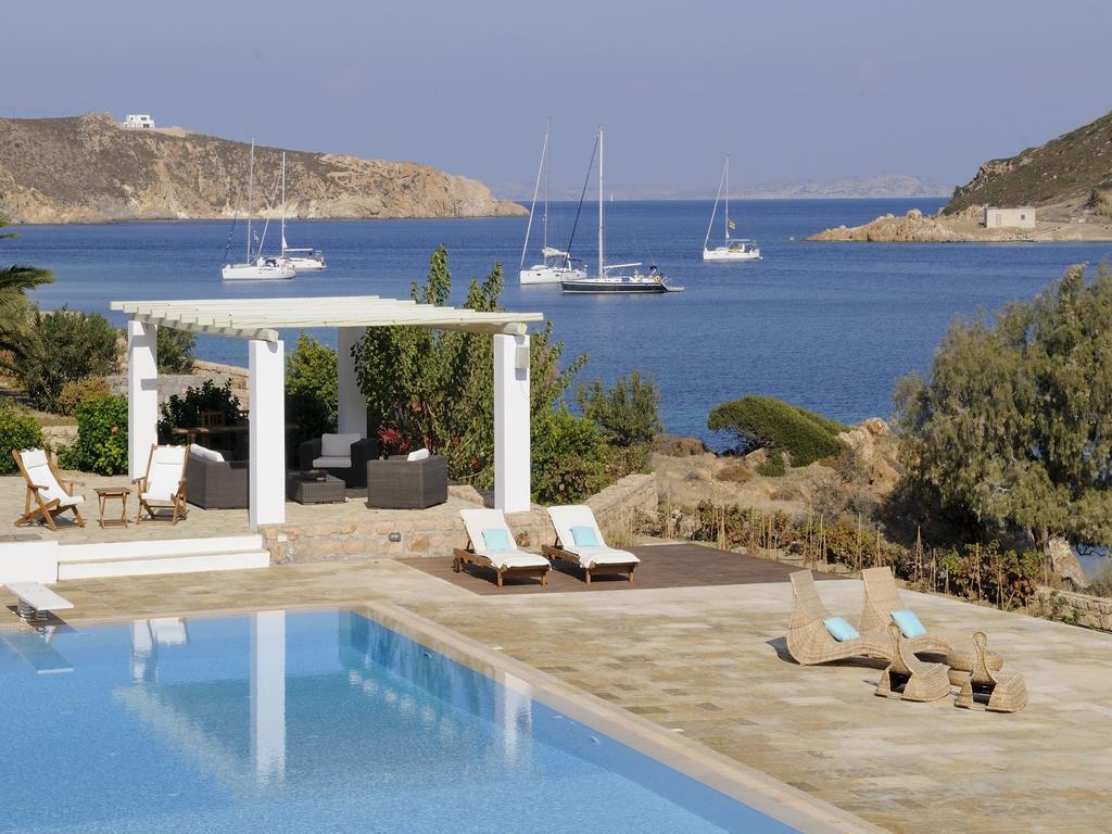 Ferienwohnung Onar Patmos Grikos Bay  Exterior foto