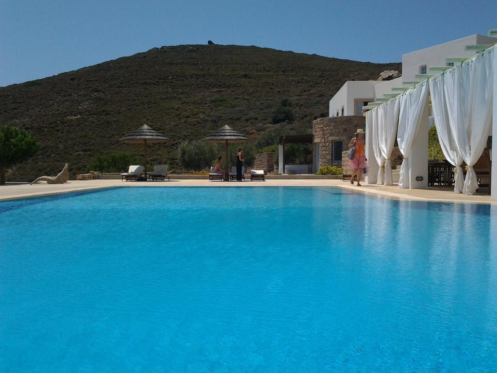 Ferienwohnung Onar Patmos Grikos Bay  Exterior foto
