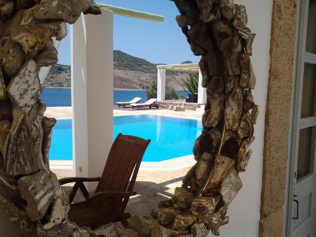 Ferienwohnung Onar Patmos Grikos Bay  Exterior foto