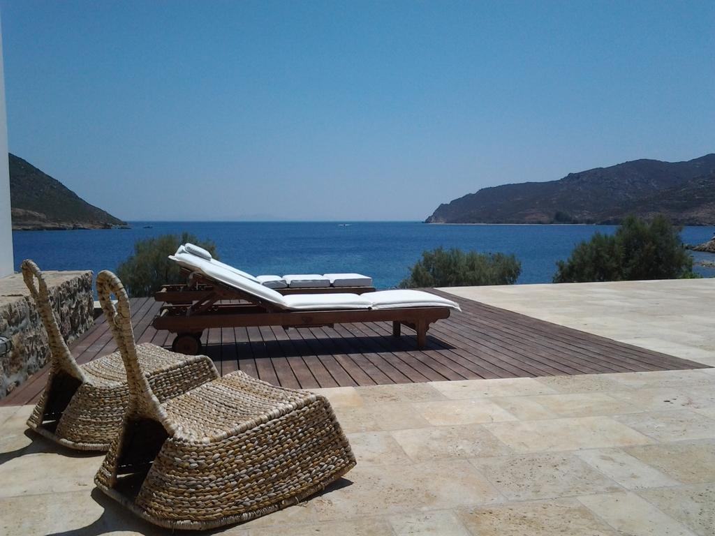 Ferienwohnung Onar Patmos Grikos Bay  Exterior foto