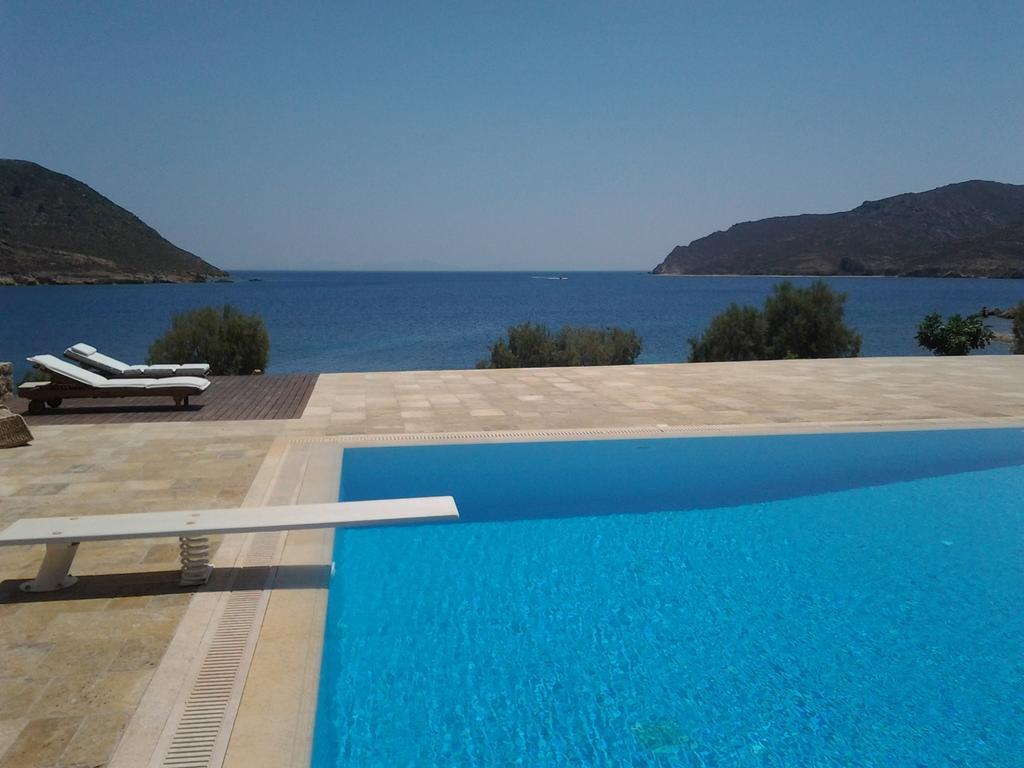 Ferienwohnung Onar Patmos Grikos Bay  Exterior foto